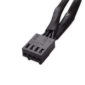 Câble adaptateur convertisseur d'alimentation pour ventilateur <span class=keywords><strong>PWM</strong></span>, 4 broches, 1 femelle vers 2 mâles, pour ordinateur PC - Product Image 4