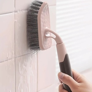 1Pc Multifunctional Cleaning Brush, Stiff Bristle Floor <b>Gap</b> Stain Removal Brush for Bathroom Wall Tile Cleaning - Product Image 6