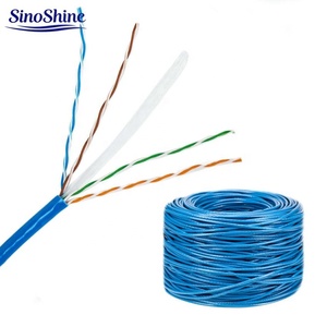 Câble Ethernet extérieur blindé <span class=keywords><strong>FTP</strong></span> Cat5e 24AWG 4 paires, isolation PE, gaine PVC résistante aux UV pour applications de chauffage industriel - Product Image 1