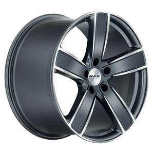 CERCHI IN LEGA TURISMO-D-FF 11.5x21 5x130 ET 65 GUN MET-MIROIR FACE - Product Image 1