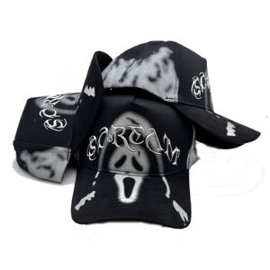 Topi Baseball Snapback 6 Panel Bordir Logo Graffiti Custom Grosir 2601, Logo Baru Polos, Bahan Katun OEM, Topi Presale - Product Image 3