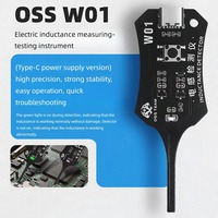 Outil de détection d'inductance Oss W01 Testeur de bobine de carte mère pour la réparation de carte mère Induction électromagnétique Vérification rapide des défauts