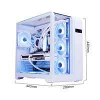 Hot Sale Gaming PC I7 Processor GTX 1660S 32G 1TB SSD RGB Fans WiFi Customizable Gaming Desktop Wholesale