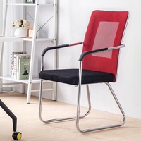 Chaise de bureau ergonomique de luxe confortable au design moderne pour invités et visiteurs, vente en gros par le fabricant du Hebei