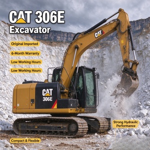 Mini-excavatrice Caterpillar d'occasion Cat306E de 6 tonnes, modèle original Good Health, en Chine - Product Image 1