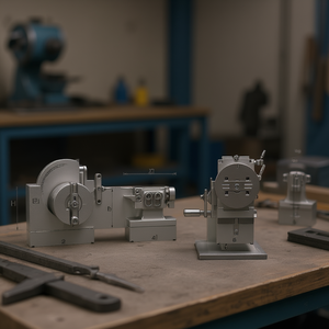 Dispositif de division semi-universel Fervi avec contre-pointe et disques de division - Product Image 3