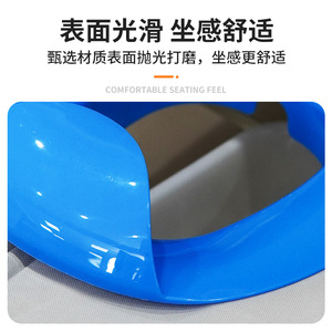 Barrière urinaire Deda pour lit médicalisé, bleue, anti-fuite, forme aliforme, pour soins aux personnes âgées alitées - Product Image 3