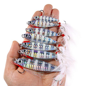 Esche artificiali in metallo <span class=keywords><strong>da</strong></span> 10g-60g per la <span class=keywords><strong>pesca</strong></span> in <span class=keywords><strong>riva</strong></span>, jig luminosi a forma di zebra, esche a cucchiaio in piombo <span class=keywords><strong>con</strong></span> ami assist per la <span class=keywords><strong>pesca</strong></span> in mare - Product Image 5