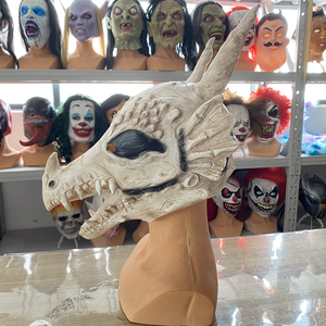 Nicro Precio de fábrica Scary Animal Head Bone <span class=keywords><strong>Mask</strong></span> Realista de alta calidad Skull Latex <span class=keywords><strong>Mask</strong></span> Fiesta de Halloween Novedades <span class=keywords><strong>Dino</strong></span> <span class=keywords><strong>Mask</strong></span> - Product Image 5