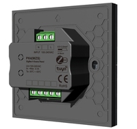 PK4(WZS) 4 scènes Tuya Zigbee gradateur verre écran tactile interrupteur mural Zigbee 3.0 télécommande pour bande lumineuse LED