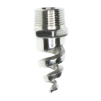 BaiChuan semprotan kerucut Spiral baja tahan karat kepala Sprinkler nosel air untuk membersihkan debu pertolongan api