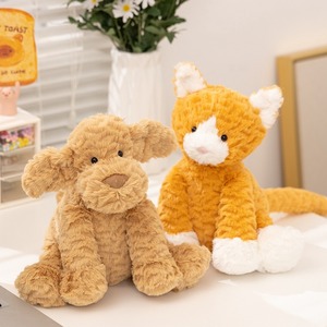 Adorable 20cm animaux en peluche moelleux confortable mignon dessin animé Animal doux poupées en peluche en <span class=keywords><strong>tissu</strong></span> de fourrure de coton pour le plaisir de jouer-vente en gros - Product Image 2