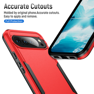 Étui 2 en 1 en TPU PC <span class=keywords><strong>pour</strong></span> <span class=keywords><strong>Google</strong></span> <span class=keywords><strong>Pixel</strong></span> 10 <span class=keywords><strong>Pro</strong></span> XL / <span class=keywords><strong>Pixel</strong></span> 9a / <span class=keywords><strong>Pixel</strong></span> 8 <span class=keywords><strong>7</strong></span>, <span class=keywords><strong>coque</strong></span> de téléphone antichoc, <span class=keywords><strong>coque</strong></span> hybride blindée, protection double couche - Product Image 4