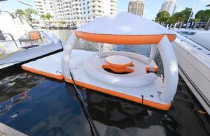 Muelle inflable de Isla de agua de ocio plataforma flotante inflable para yate - Product Image 3