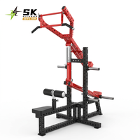 Machine à triceps et à poulies latérales à charge libre SK-K28, machine commerciale à triceps et à poulies latérales avec barre multi-prise pour centre de fitness