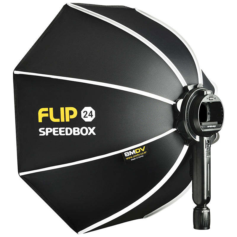 SMDV Flip24G Softbox (60cm) とS-adapter Smdv 24 Flip 60cm Quick Release Parabolic Softbox Kit For Godox