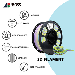 Filamento PLA+ Mate Arcoíris para Impresora 3D, 1.75mm de Diámetro, 1kg, Directo de Fábrica IBOSS, Servicio de Impresión y Corte en Guangdong - Product Image 6