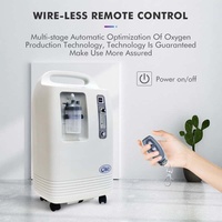 Concentrateur d'oxygène électrique en plastique, de haute pureté, approuvé CE FC Rohs, 3l, 5l, 8l, 9l, 10l, générateur, Olive, 3 ans, classe II, 96%