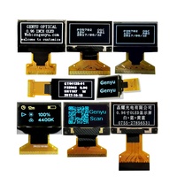 Ssd1306 Ssd1315 128X32 128X64 Spi I2C Mini panneau d'écran OLED 1.54 2.23 2.42 0.91 "0.96" 1.3 "Modules d'affichage Oled