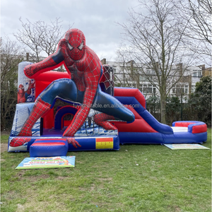 Gorila inflable Jumping Castle Adultos Rainbow Bouncy <span class=keywords><strong>Bluey</strong></span> Water Slide Bounce House Combo para niños - Product Image 5