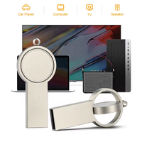 Clé USB en métal personnalisée 64 Go 3.0 clé USB mini clé USB portable
