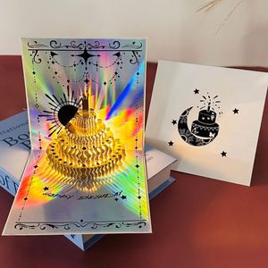 Cartes de vœux musicales les plus vendues avec lampes torche, cartes lumineuses 3D pour anniversaires et Noël - Product Image 1