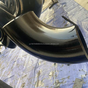 Coude à 90 degrés en acier au carbone A234 WPB 4, 6 pouces, Sch80, prix d'usine, personnalisé, forgé, résistant à la corrosion, peint - Product Image 3