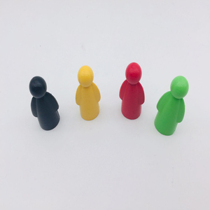 Tùy Chỉnh Nhiều Màu Sắc Bằng Gỗ Meeples <span class=keywords><strong>Pawns</strong></span> Chơi Hội Đồng Quản Trị Trò Chơi Mảnh - Product Image 3