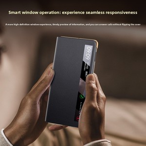 For VIVOXFold5 mobile phone case electroplated magnetic suction flip wristband bracket anti-drop <b>folding</b> <b>screen</b> protective cover - Product Image 2