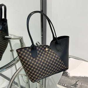 Vente en gros directe d'usine, sac à bandoulière minimaliste pour femmes, sacs fourre-tout pour femmes avec imprimé tendance, sac pour femmes - Product Image 5