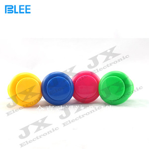 24mm Plug In Arcade Button For Fighting <b>Game</b> <b>Machine</b> Customization Colorful Push Button With Black Base - Product Image 4