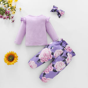 Conjuntos de Ropa para Bebés Recién Nacidos, Primavera, Manga Larga, Tejido de Punto, Algodón, Mameluco para Bebés, Conjuntos de Ropa para Niñas, Boutique de Ropa para Bebés - Product Image 4