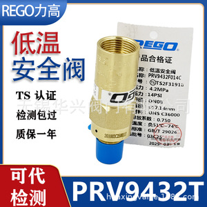 Vanne de sécurité Rego Prv9432f014c 1/4 po NPT basse température pour applications gazolines - Product Image 4