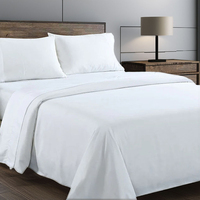 Parure de lit 4 pièces en microfibre douce, housse de couette et drap-housse, tailles Queen et King – Offre Spéciale