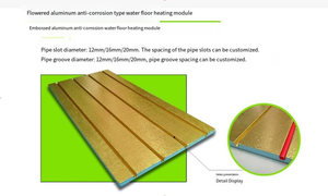 Vente directe d'usine, prix réduits, <span class=keywords><strong>chauffage</strong></span> rapide, panneaux de <span class=keywords><strong>chauffage</strong></span> <span class=keywords><strong>au</strong></span> <span class=keywords><strong>sol</strong></span> en aluminium écologiques à température constante, hôtel - Product Image 2