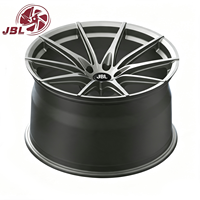 Rines Forjados de una Pieza de 16 y 24 Pulgadas, Color Plata Satinado, 10 Radios, Aleación de Aluminio Ligera para Autos Deportivos, Sedanes, SUV, Tuning de Alto Rendimiento