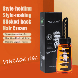 <span class=keywords><strong>Gel</strong></span> coiffant extrême pour hommes, <span class=keywords><strong>gel</strong></span> coiffant pour cheveux bouclés, cire coiffante, <span class=keywords><strong>gel</strong></span> coiffant personnalisé avec peigne - Product Image 3
