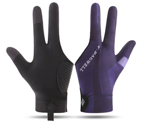 Chuyên Nghiệp Một Tay Đầy Đủ Ngón Tay Snooker Billiards Găng Tay Nhà Máy Cung Cấp Trực Tiếp Thoáng Khí Băng Lụa Không Trượt - Product Image 4