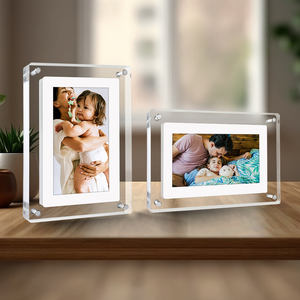 Vente <span class=keywords><strong>en</strong></span> gros d'<span class=keywords><strong>album</strong></span> cadre numérique de bureau de 7 pouces cadre photo numérique vidéo LCD <span class=keywords><strong>en</strong></span> acrylique cadre photo numérique cadre vidéo <span class=keywords><strong>Album</strong></span> photo - Product Image 1