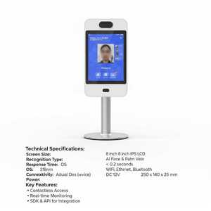 SecureFace AI Biometric Access <b>Control</b> System for <b>Android</b> Smart Face Recognition Visitor Management for Offices Buildings OEM - Product Image 4