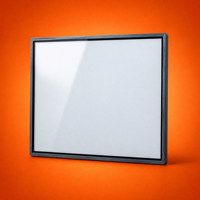 Panneau en verre trempé sérigraphié avec bordure noire, verre de protection pour appareils électroménagers, écran d'affichage personnalisé OEM pour four, lave-vaisselle et salle de bain