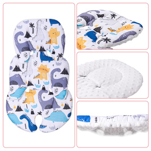 Cuscino Personalizzato con Stampa Cartoon <span class=keywords><strong>per</strong></span> Passeggino, Coprisedile Portatile Rimovibile <span class=keywords><strong>per</strong></span> Seggiolino <span class=keywords><strong>Auto</strong></span> <span class=keywords><strong>per</strong></span> Bambini - Product Image 3