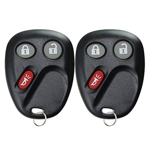 2Pcs Key Fob Remote Control Car Key Replacement for Cadillac/Chevrolet/GMC/Hummer/Torrent