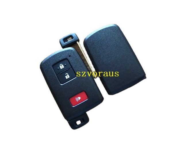 3 Button Shell Case For Toyota Tacoma 2015-2020 Smart Key Remote Fob