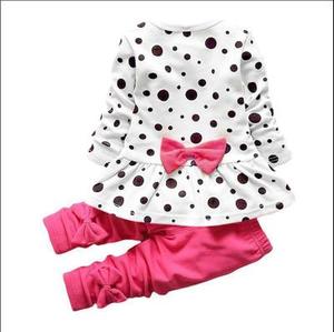 2020 de moda de punto niños largo conjuntos de 2 piezas conjunto de ropa de otoño ropa de bebé niñas conjuntos de ropa - Product Image 3