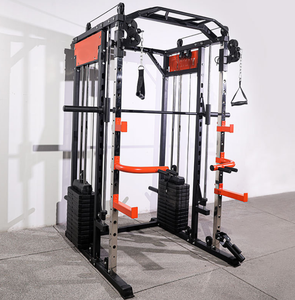 TOPTONS Prix usine Appareil de musculation multifonctionnel avec croisement de câbles, rack de squat et machine Smith pour entraînement ZTR04-010 M - Product Image 4