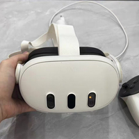 Meta Quest 3 128 Go/512 Go Casque VR Révolutionnaire à Réalité Mixte, Prise en Charge d'une Résolution d'Affichage de 2064x2208, Performance Puissante