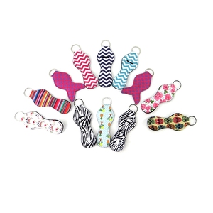 Custom-fare neoprene supporto di chapstick gloss lip titolare sacchetto del keychain del <span class=keywords><strong>usb</strong></span> più leggero - Product Image 4