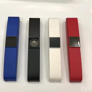 LOGO baru kotak pena alat tulis hadiah iklan kustom promosi paket casing pena kulit PU dengan tutup magnetik - Product Image 3