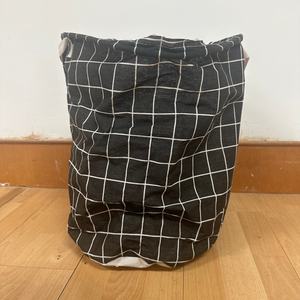 Venta al por mayor plegable de algodón y lino bolsa de lavandería y cestas de lona de gran capacidad cesto plegable organizador de almacenamiento con asa de pierna - Product Image 6